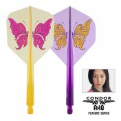 Plumas Condor Axe Swallowtail Butterfly Shape Amarilla L 33.5mm 3 Uds.  - 4