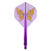 Plumas Condor Axe Swallowtail Butterfly Standard Morado S 21.5mm 3 Uds.  - 1
