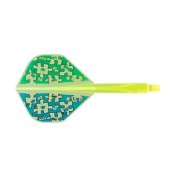 Plumas Condor Axe G.T.Monster 2 Standard Amarilla L 33.5mm 3 Uds.  - 2