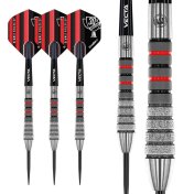Dardos Winmau Dennis Priesley Diamond 3Zero 30 Ani. 19-22-24g 90% . - 3