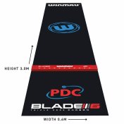 Protector Suelo Winmau Pro Zone Precision PVC + Oche - 2