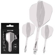 Plumas Winmau Darts Fusion Transparente Intbetween 28-70mm N6 - 2
