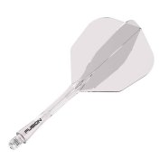 Plumas Winmau Darts Fusion Transparente Medium 34-76mm N6 - 1