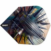 Plumas Shot Darts Gnarly Rippah Shape - 2