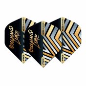 Plumas Flights Red Dragon Luke Humphries Hardcore Premium Oro NO1 - 3
