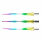 Puntas Red Dragon Raptor GT Gripped Points Rainbow 33mm - 2