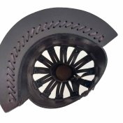 Tronera Cazoleta Billar Artesana Piel Modelo Red - 3