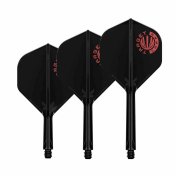 Plumas Target K-Flex No.2 Medium Black Logo - 2