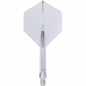 Plumas Unicorn Darts Forge Transparente NO2 Talla S - 1