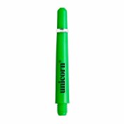 Cañas Unicorn Darts Gripper 4 PC Verde Neon 35mm  - 1