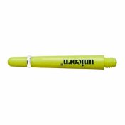 Cañas Unicorn Darts Gripper 4 PC Amarillo Neon 35mm  - 2