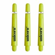 Cañas Unicorn Darts Gripper 4 PC Amarillo Neon 35mm  - 3