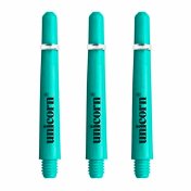 Cañas Unicorn Darts Gripper 4 PC Teal Neon 41mm  - 3