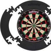 Dartboard Surrounds Unicorn Jigsaw Negro - 2