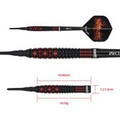 Dardos One80 Wraith W3 Soft 18gr 90% - 6