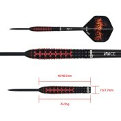 Dardos One80 Wraith W1 Steel 23gr 90% - 6