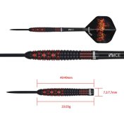Dardos One80 Wraith W3 Steel 23gr 90% - 6