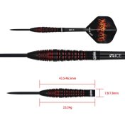 Dardos One80 Wraith W4 Steel 22gr 90% - 6