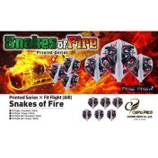 Plumas Fit Flight Snakes Of Fire Standard  - 4