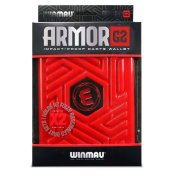 Funda Dardos Winmau Armor G2 Dart Wallet Rojo - 4