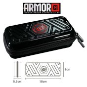 Funda Dardos Winmau Armor G1 Dart Wallet Negro - 2