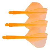 Plumas Condor Axe Standard Neon Naranja XL 37.5mm 3 Uds. - 2