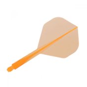Plumas Condor Axe Standard Neon Naranja XL 37.5mm 3 Uds. - 1