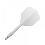 Plumas Condor Axe Shape Blanco XL 37.5mm 3 Uds. - 1