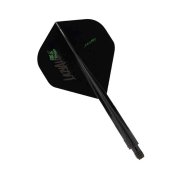 Plumas Condor Axe Standard L4zyAlone Negro S 21.5mm 3 Uds. - 2