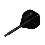Plumas Condor Axe Standard L4zyAlone Negro S 21.5mm 3 Uds. - 1