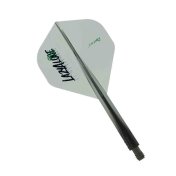 Plumas Condor Axe Standard L4zyAlone Negro Transparente S 21.5mm 3 Uds. - 2