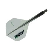 Plumas Condor Axe Standard L4zyAlone Negro Transparente S 21.5mm 3 Uds. - 3