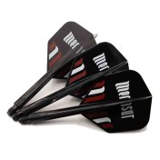 Plumas Condor Axe Shape The Gentle2 Negro S 21.5mm 3 Uds. - 3