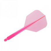 Plumas Condor Axe Shape Neon Pink XL 37.5mm 3 Uds.  - 1