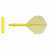 Plumas Condor Axe Standard Amarillo Claro XL 37.5mm 3 Uds.  - 3