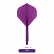 Plumas Condor Axe Standard Morada XL 37.5mm 3 Uds.  - 2