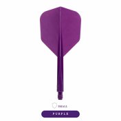 Plumas Condor Axe Shape Morada XL 37.5mm 3 Uds. - 2