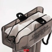 Estuche Dardos Condor Box Dual Clear Purple - 5