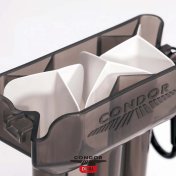 Estuche Dardos Condor Box Dual Clear Red - 3