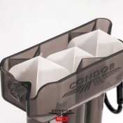 Estuche Dardos Condor Box Dual Clear Black - 4