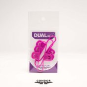 Gomas para estuche Condor Dual Belt Morado - 2