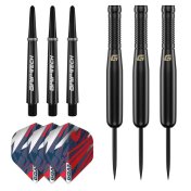 Dardos GOAT Homerun Black Latón Steel 15gr - 5