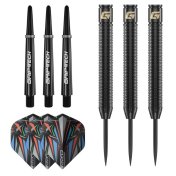 Dardos GOAT Athlete Black Steel Latón 13gr - 4