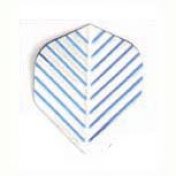 Plumas Amerithon Standard Plata Rayas Azules - 1