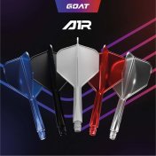 Plumas GOAT Air No6 Shape Larga 34mm Rojo - 6