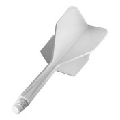 Plumas GOAT Air No6 Shape Corta 20mm Blanco - 1