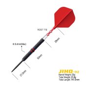 Dardos Cuesoul Jiho D2 Steel 90% 22g - 2