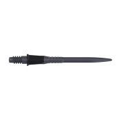 Puntas Cuesoul OTO Small Thread Soft Tip 2ba Black 28.5mm 80 unit. - 1