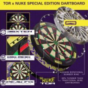 Set Diana Target Tor + Surround Luke Littler World Champion Edition 2025 - 3