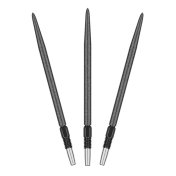 Puntas Target Darts Swiss Point SLK Black 35mm - 3